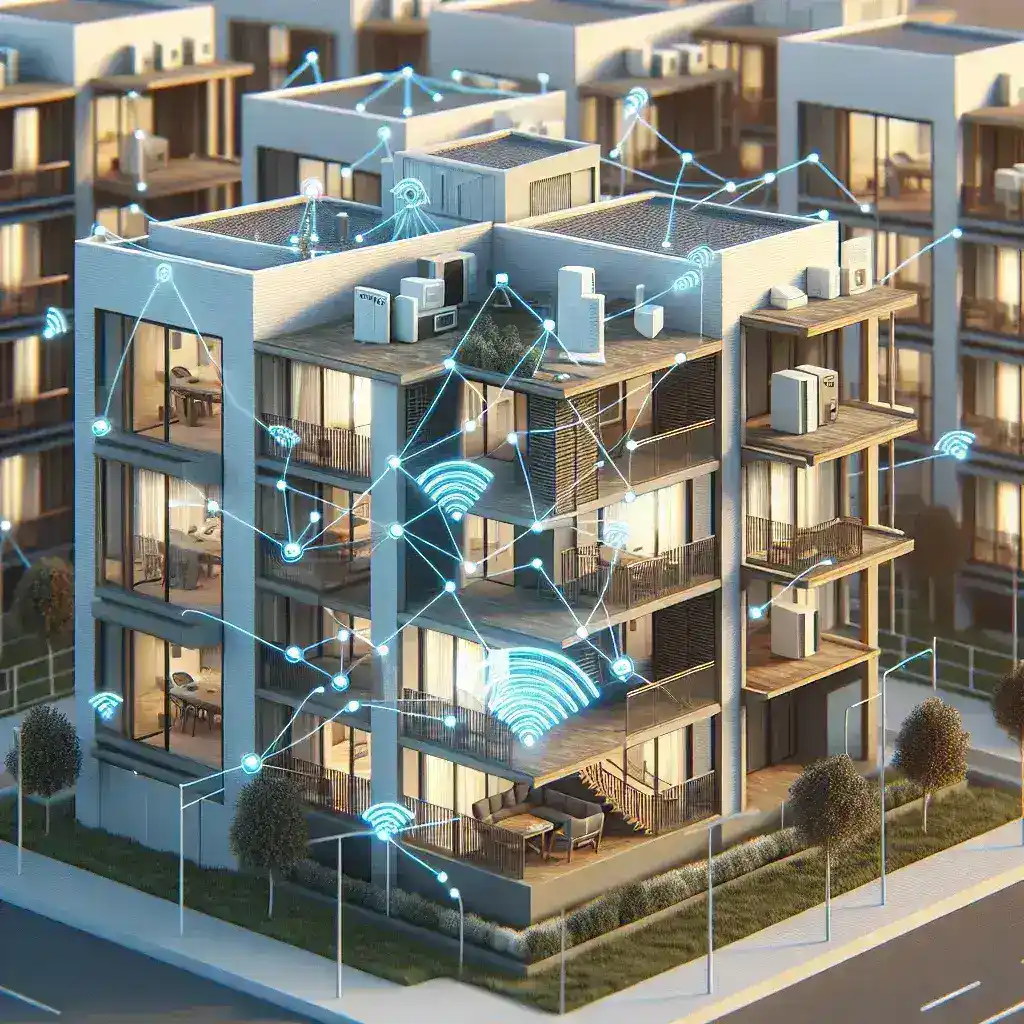 ¿Se puede usar un combo de módem y enrutador en un complejo de apartamentos?